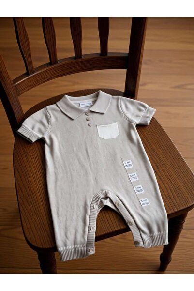Nipperland 100% Knitwear Baby Boy Jumpsuit