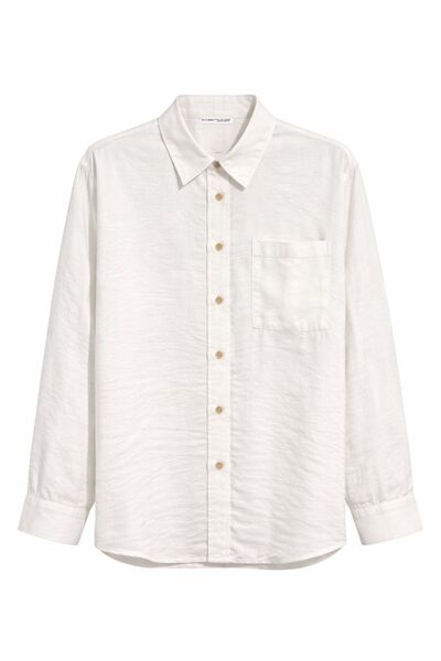 Hiccup Cămașă Mixray cu croială lejeră și buzunar