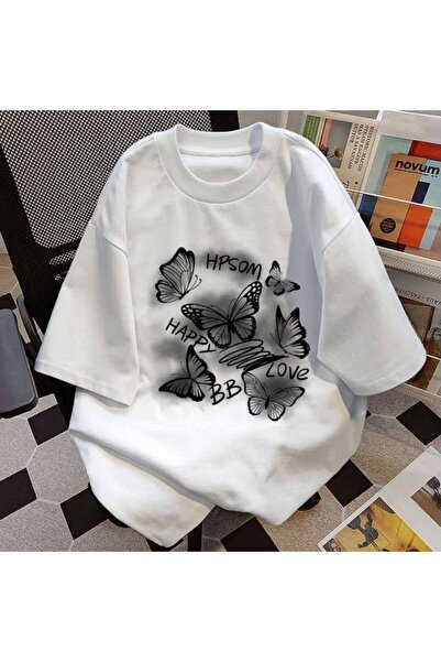 JANTIL MODA 🔥 Unisex Oversize 100% Cotton Crew Neck Short Sleeve T-Shirt 🔥