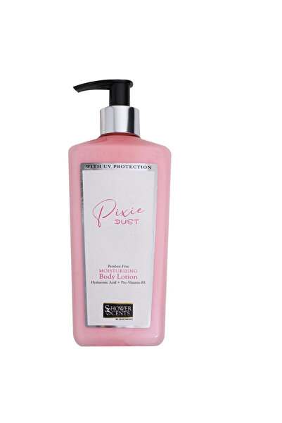 Shower Scents لوشن مرطب للجسم من بيكسى داست خالٍ من البارابين مع حمض الهيالور...