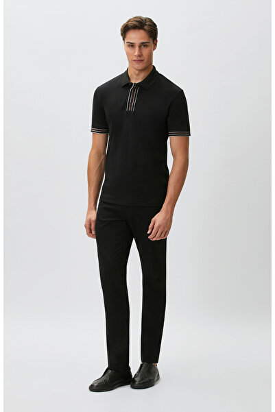 Network Siyah Casual Pantolon