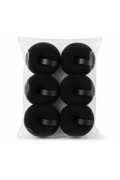 MAXDONA Hair Donut Bun Maker Set 6Pcs Medium Size for Easy and Stylish Hairst...