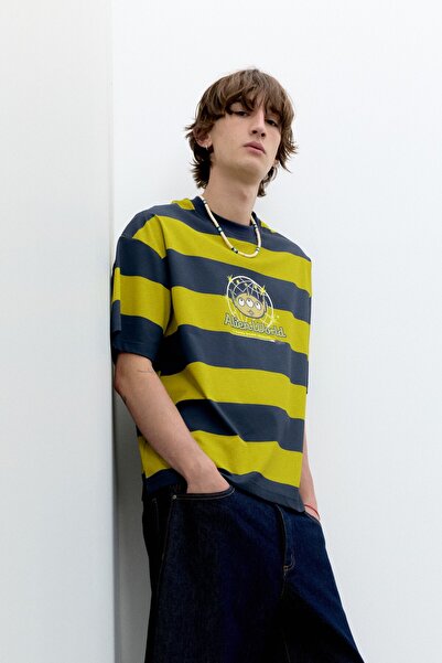 Pull & Bear Çizgili Toy Story tişört