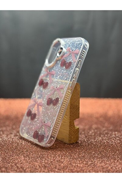 Misoli iPhone 17 Pro Max Uyumlu Taşlı Kamera Çerçeveli Sararmayan Şeffaf Kılıf
