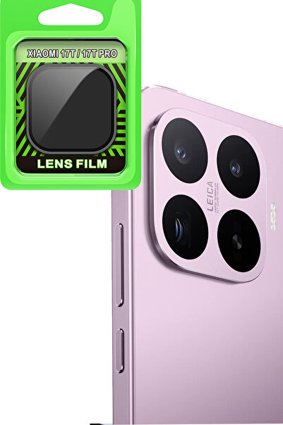 Nezih Case Xiaomi 17T-17T Pro Uyumlu Kolay Uygulama Aparatlı Kamera Lens Koru...
