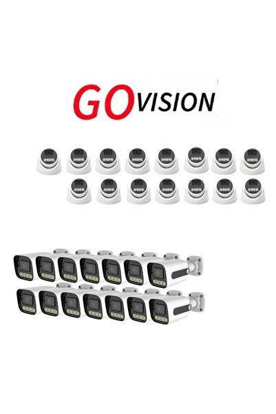 29 Adet IP Güvenlik Kamerası - 5mp Dış Mekan Kamera, 3.6mm Lens, Poe, Warm LED Gece Görüşl
