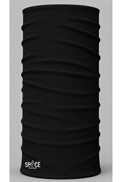 Antrasit Düz Minimalist Dikişsiz Outdoor Bandana Buff