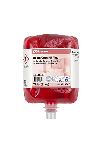 Diversey Room Care R5 Plus Konsantre Hava Şartlandırıcı ve Oda Kokusu 2 x 2 L...