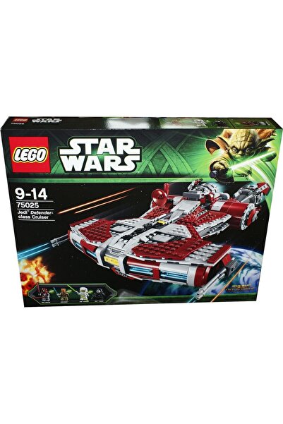 LEGO سفينة حربية من فئة جيدي ديفندر من ستار وورز 75025