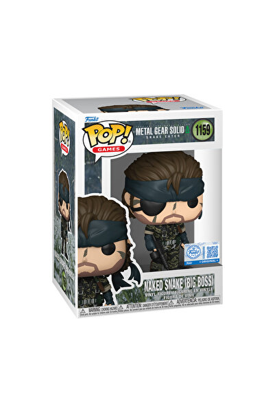 Funko Pop Metal Gear Solid: Snake Eater – Naked Snake (Big Boss) #1159 (Speci...