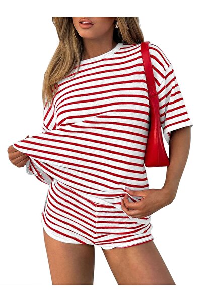 OEM Trening pentru femei format din două piese Set cu pantaloni scurți și tri...
