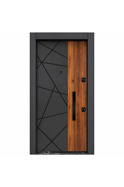 HOMECONOM C7600 Çelik Kapı - Laminox - Sol Yön