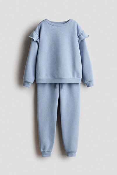 H&M طقم سويت شيرت مكون من قطعتين