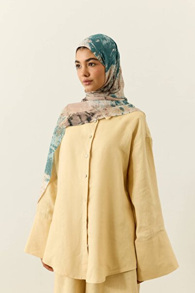Modakaşmir Glow Pattern Tencel Flow Shawl