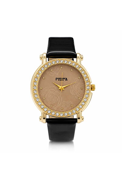 Watch Ceas dama, Casual, Francesca di Geneva, Negru, FF304