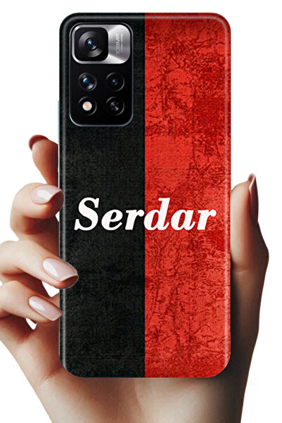 Noprin Xiaomi Redmi Note 11 Pro Plus 5G Kılıf - İsimli Yazılı Kişiye Özel Kiş...