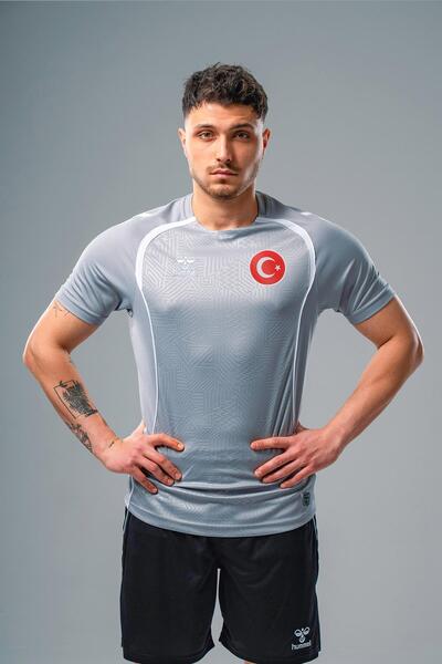 hummel Trening majica za nacionalni tim, siva