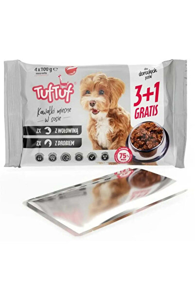 TüfTüf Studio Hrană pentru pisici Tuftuf 4 x 100 g