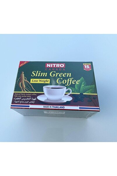 Top Choice Nitro Canada Lose Weight Slimming Green Coffee, 15G X 12 Sachets