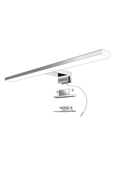 Aogled Φωτιστικό καθρέφτη μπάνιου LED 10W Ουδέτερο Λευκό Ανοξείδωτο Ατσάλι Λε...