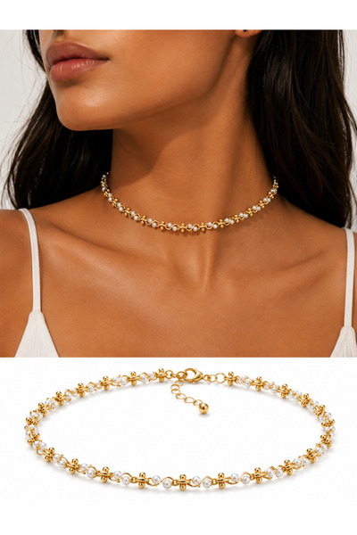 Rossetto Atelier Xuping İncili Prime Choker