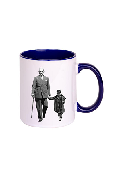 CERCİBAZAAR A Moment in the Light of the Republic: 300 ml Atatürk Design Mug