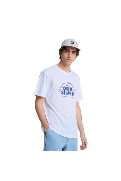 Quiksilver تي شيرت رجالي بأكمام قصيرة من فانديشينال رايد