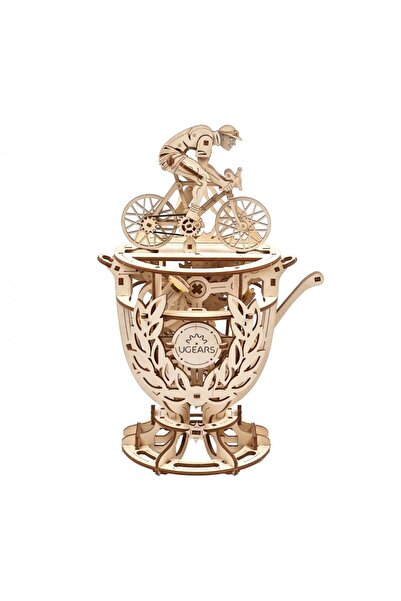 Ugears Τρισδιάστατο Παζλ, Αυτόματος Ποδηλάτης, Ugears, ξύλο, 189 κομμάτια
