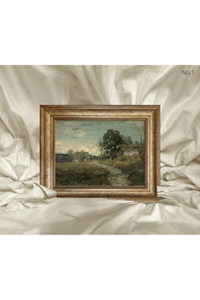 Vetro Design Alexander Helwig Wyant - Arkville Landscape Çerçeveli Tablo