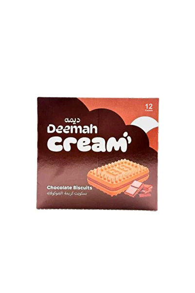Deemah Cream Chocolate Biscuits 27g