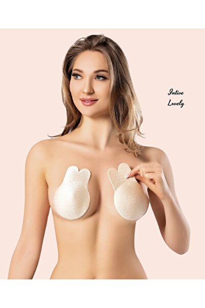 İntive Lingerie Intive Soft Rabbit Ear Skin Color, material strălucitor, deta...