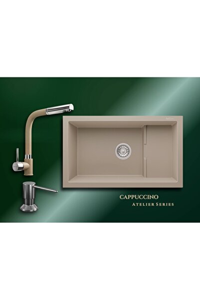 RealStone Cappuccino Atelier Series Patara P017 & Sümela Premium Mutfak Kolek...