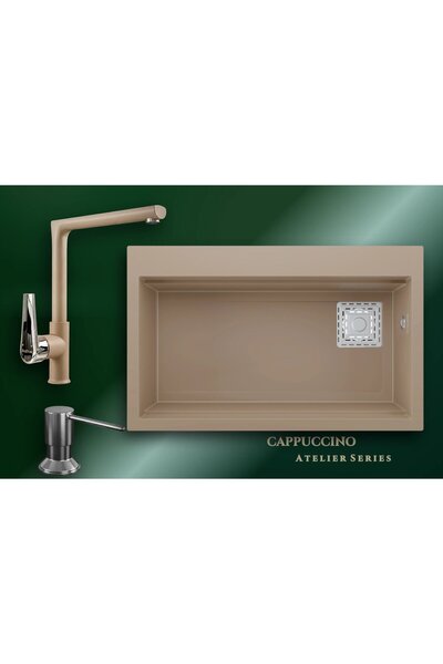 RealStone Cappuccino Atelier Series Likya & Vesta Premium Mutfak Koleksiyonu