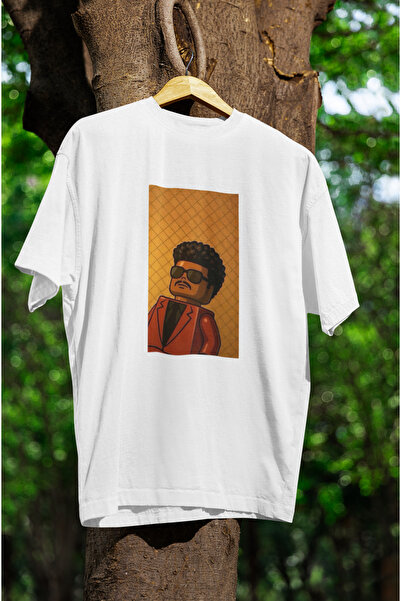 MG Blinding Lights the Weeknd Printed Crewneck Cotton Oversize Fit Unisex Sho...