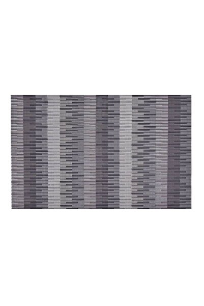 OEM Suport Pentru Farfurii, Gri, Model Geometric, Policlorură de vinil, 45x30cm