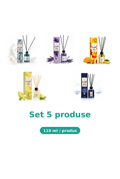 Golf Set 5 Produse Golf, Mix Angel, Lavanda, Mango, Melon, Bosphorus Dream