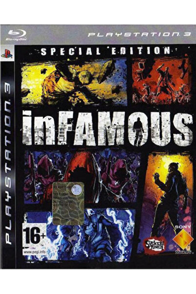 Sony inFamous (Ειδική Έκδοση) Ειδική Έκδοση Παιχνίδι PS3 (Μεταχειρισμένο)