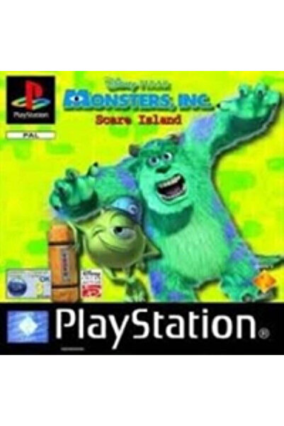 Sony Η Εταιρεία Τεράτων της Disney-Pixar Σκειράιντ Άιλαντ (Παιχνίδι PS1) (Μετ...