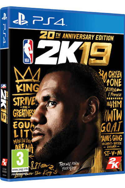 2K Games NBA 2K19 Έκδοση 20ης Επετείου Παιχνίδι PS4 (Μεταχειρισμένο)