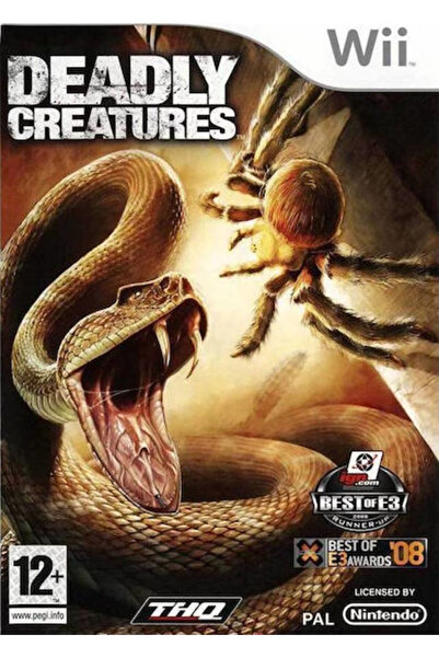 THQ Nordic Παιχνίδι Wii Deadly Creatures (Μεταχειρισμένο)