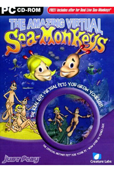 Other Το Καταπληκτικό Εικονικό Παιχνίδι PC Sea-Monkeys (Μεταχειρισμένο)