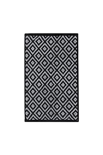OEM Prosop De Bucătărie din Bumbac, Gri, Model Geometric, 60x35cm