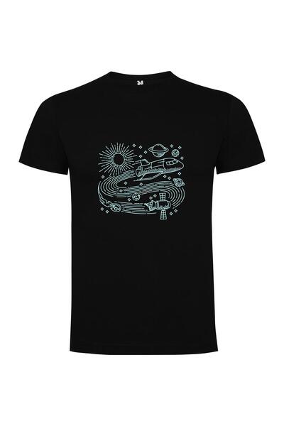 iLovePrints Space Shuttle Sketches Tshirt