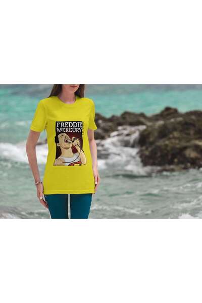 iLovePrints Freddie Mercury Poster Tshirt