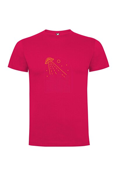 iLovePrints Neon Alien Skyline Tshirt
