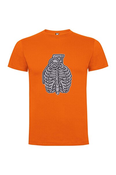 iLovePrints Titanium Cyber Skeleton Tshirt