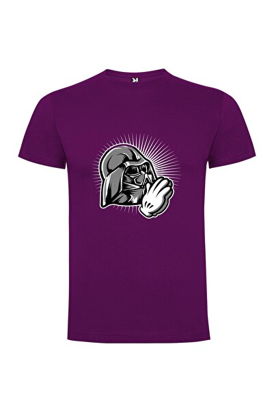 iLovePrints Vader in Black & White Tshirt