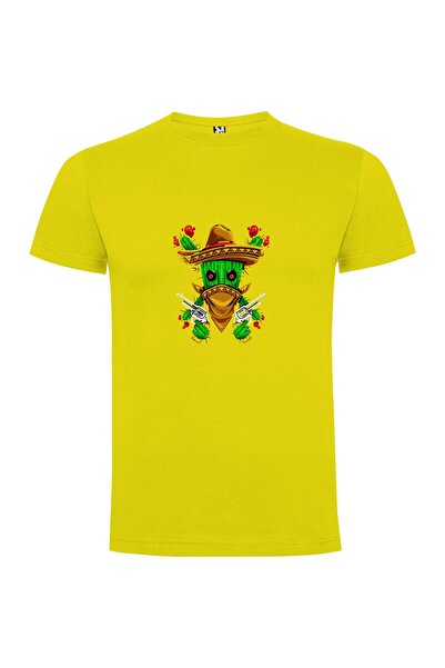 iLovePrints Cactus Gunslinger Showdown Tshirt