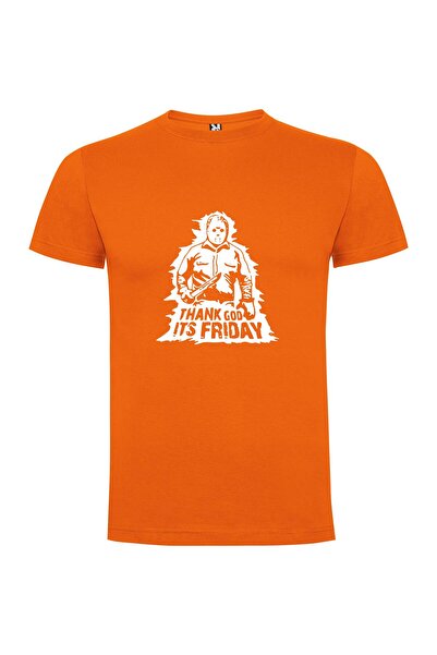 iLovePrints Friday Horror Sticker Tshirt
