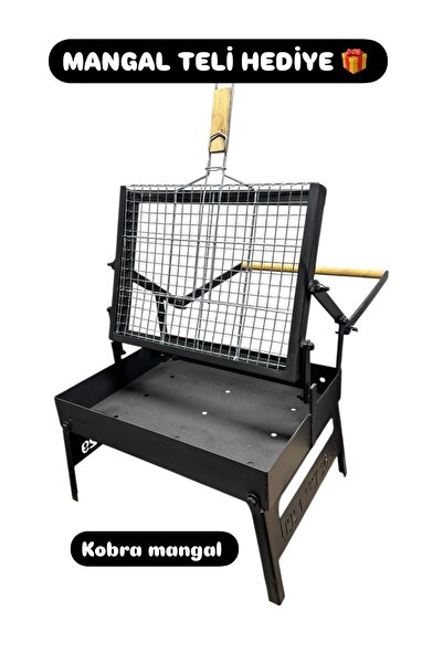 TUTUKBEY TUTUK BEY TAKLALI KATLANABİLİR KOBRA MANGAL ÇANTA HEDİYELİDİR